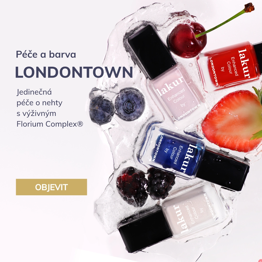 Péče a barva
LONDONTOWN
Jedinečná péče o nehty s výživným Florium Complex®
